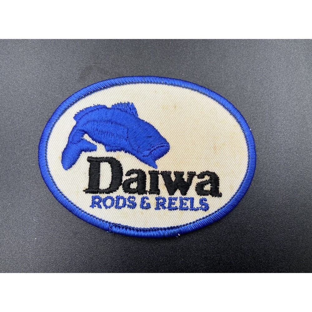 Daiwa Rods & Reels Fishing Equipment Fresh Water Salt Water Original Patch Gift